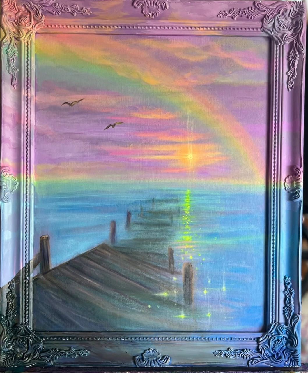 Rainbow painting 